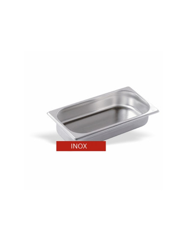 CUBETA GN 1/3 325x176 mm INOXGastronorm inoxidable