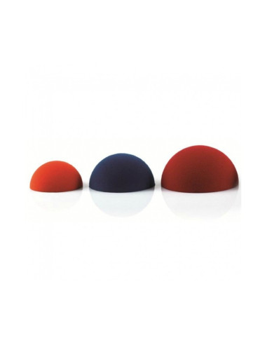 MOLDE PVC SEMIESFERA D80/100/120mm 3udPvc Esferas