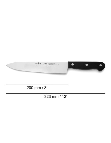 CUCHILLO 200 mm COCINERO UNIVERSAL ARCOS-3