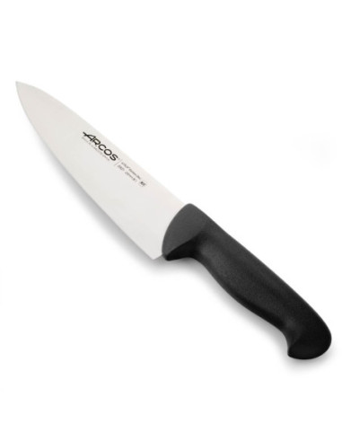 CUCHILLO 200 mm COCINERO NEGRO 2900 ARCOS