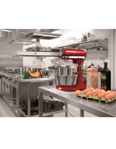 KITCHENAID ROBOT HEAVY DUTY 5,2L ROJO-3