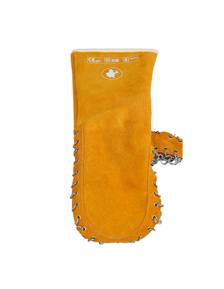 MANOPLA ANTICALORICA 40cm MALLA METALICA DER-2