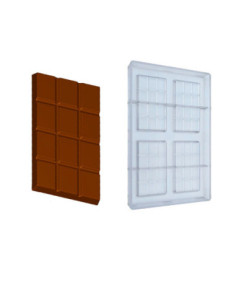 MOLDE M192 TABLETA 105x58x7,5mm 4p PC 175x275