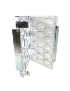 MOLDE HUEVO LISO 65x45mm  16p - 20g ROTATIVA 2