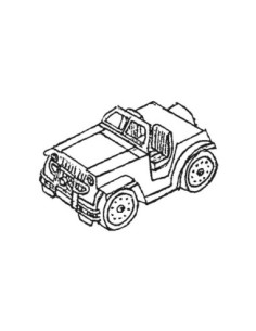 MOLDE PVC AR2098 JEEP 160x100x60mm