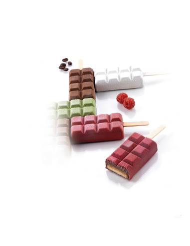 MOLDE STECCO FLEX GEL02 CHOCOSTICK (2pz)Stecco Flex