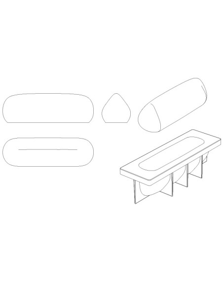 MOLDE SUBLIME KE021 Pavoni Design