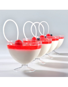 COPA MEDIA ESFERA 215ml (100 uds.)Vasos Pastelería 2