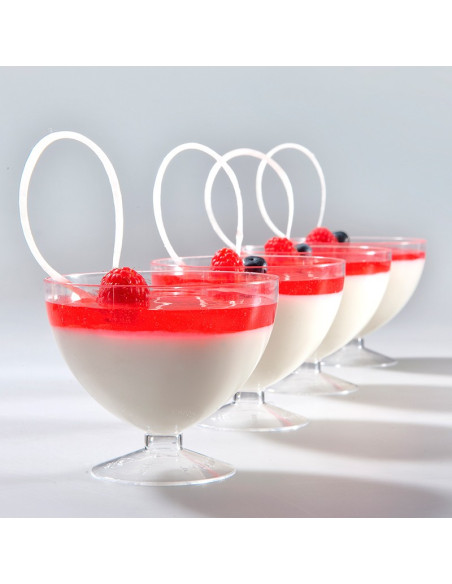 COPA MEDIA ESFERA 215ml (100 uds.)Vasos Pastelería