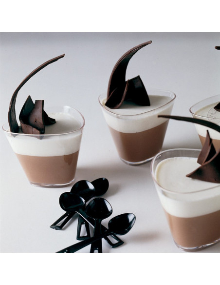 VASO TRIÁNGULO 175ml (100 uds.)Vasos Pastelería