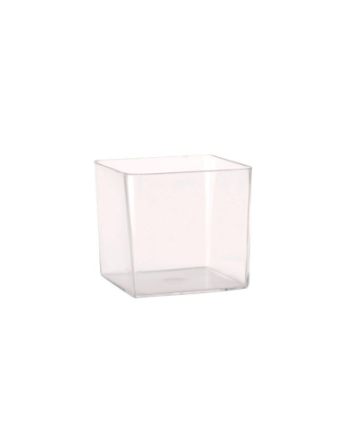 VASO CUBO 150ml 70x70xh60 mm (100 u)Vasos Pastelería
