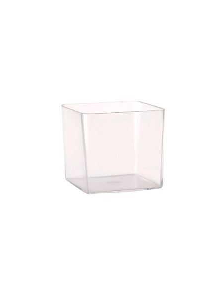 VASO CUBO 150ml 70x70xh60 mm (100 u)Vasos Pastelería