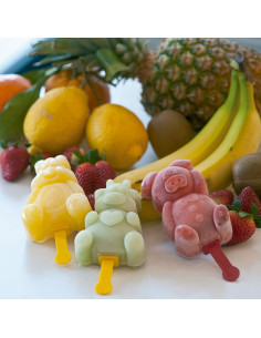 MOLDE HELADOS COLORES ANIMALES BL (8mod)Gelato 2