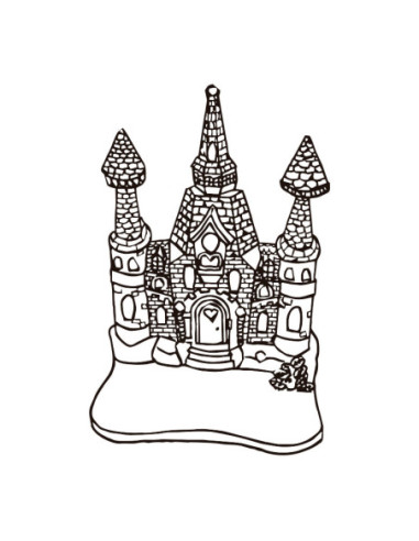 MOLDE PVC AR2086 CASTILLO 200x270x170mm