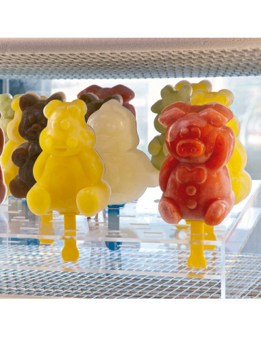 MOLDE HELADOS 8 ANIMALES (100UD)Gelato