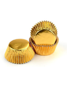 CÁPSULA ALUMINIO ORO Nº 4- 33x15mm (1000 uds.)