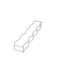 MOLDE PVC TURRÓN TU530 200x40x20mm (2ud)