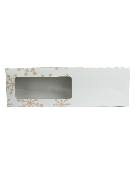 CAJA TURRON BLANCA COPOS 26x9xh2,8 BL(25u)+INSERTO-1