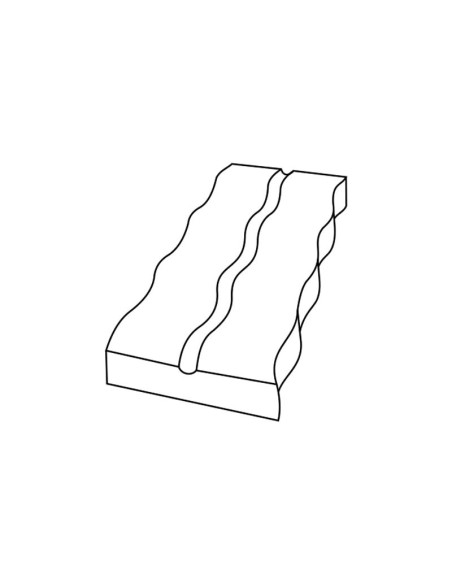 MOLDE DE PVC PARA TURRÓN TU523
