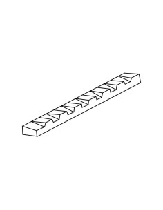 MOLDE PVC TURRÓN TU494 200x40x20mm (2c)