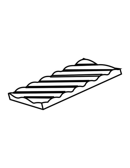 MOLDE DE PVC PARA TURRÓN TU457