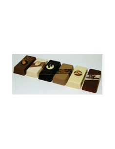 MOLDE PVC TURRÓN MINI ROMBOS