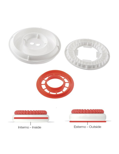 KIT SYMPHONY D240x47mm 1400ml M+INS+ CORTAPASTASilikomart Design