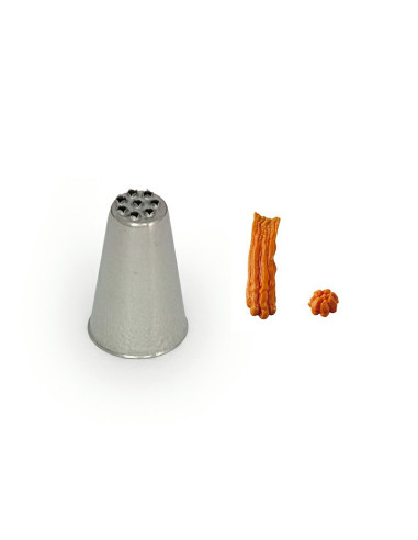 BOQUILLA D25xH40mm N2 INOX BX1713Boquillas especiales inox