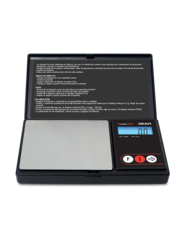 BALANZA PORTÁTIL POCKET 500 - 0.1gr