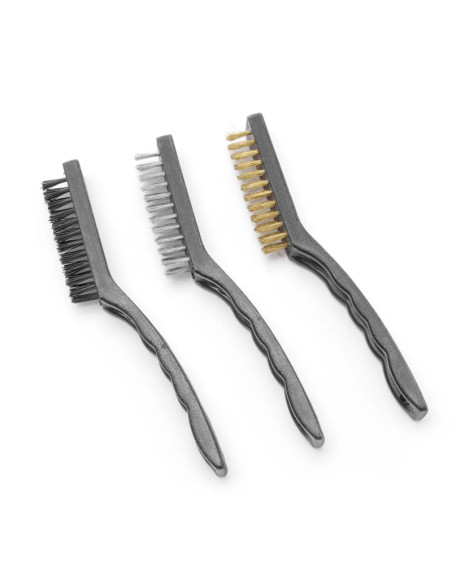 CEPILLO METÁLICO JUEGO 3 NYLON-INOX-LATON 230 mm