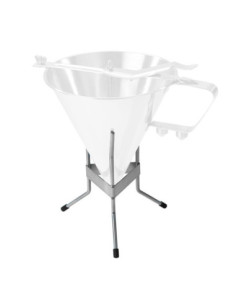 SOPORTE INOX EMBUDO AUTOMÁTICO