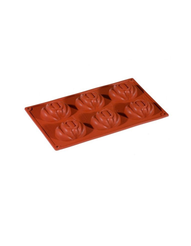 MOLDE SILICONA CALABAZA FR050 54ml 300x175mmHalloween