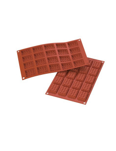 MOLDE SF147 MINI WAFFEL SQUARE 45x35xh10mm