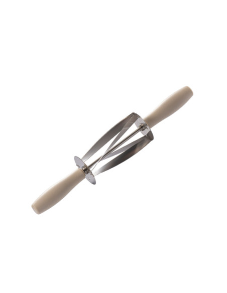 RODILLO 96x153mm CORTA CROISSANTS INOX-1