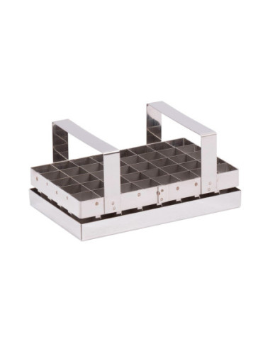 CORTADOR BROWNIES CON ASA INOX  200x125x95mm