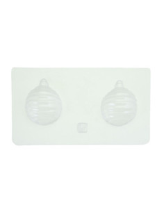 MOLDE PVC BOLA NAVIDAD D.41xH.52 mm (2p) 