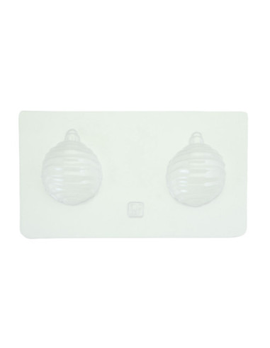 MOLDE PVC BOLA NAVIDAD D.41xH.52 mm (2p) 
