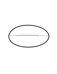 MOLDE PVC PELOTA RUGBY D106x172mm