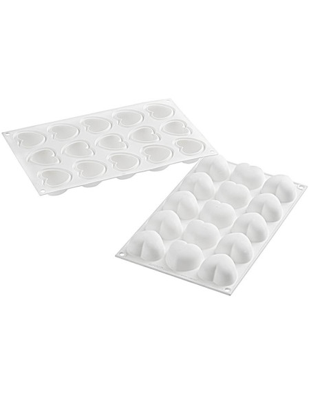 MOLDE CORAZÓN CUPIDO30Silikomart Monoporciones