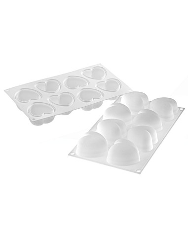 MOLDE CORAZÓN AMORINI 100Silikomart Monoporciones MOLDE CORAZÓN AMORINI 100Silikomart Monoporciones