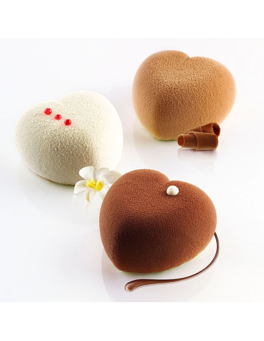 MOLDE CORAZÓN AMORINI 100Silikomart Monoporciones MOLDE CORAZÓN AMORINI 100Silikomart Monoporciones