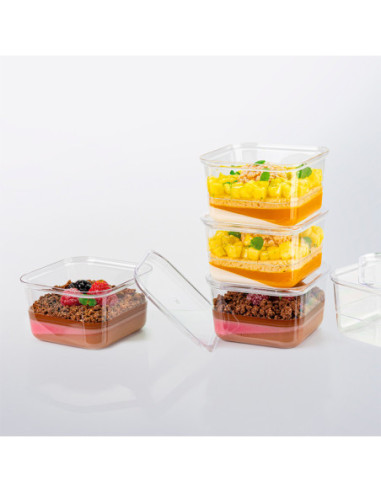 VASO KUBITO 83x83xh49mm 210ml (100 uds.)