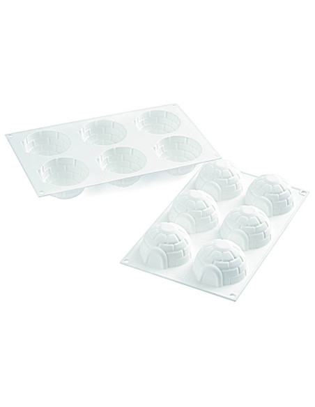 MOLDE IGLOO D38xH42mm 115mlSilikomart Monoporciones