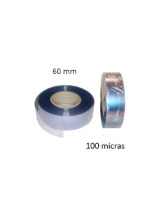 CINTA PVC INCOLORO 60 mm 100 micras (100mt)