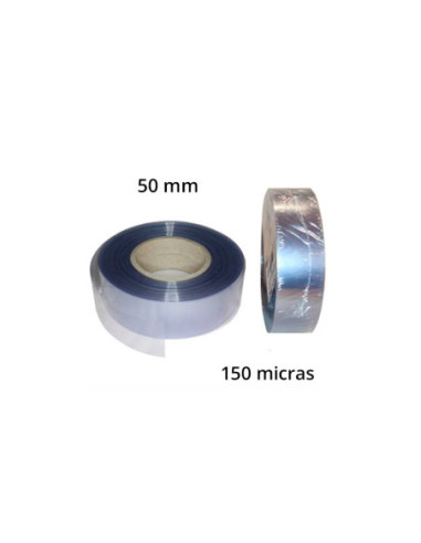 CINTA PVC INCOLORO 50 mm 150 micras (100m)