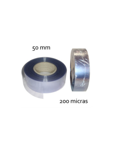 CINTA PVC INCOLORO 50 mm 200 micras (100m)