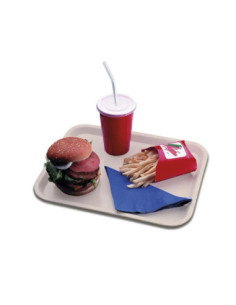 BANDEJA SERVICIO  416x305xh22mm EXPOSITORA NEGRA 2