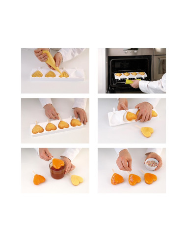 MOLDE HEART-IC GEL03 STECCO FLEXStecco Flex