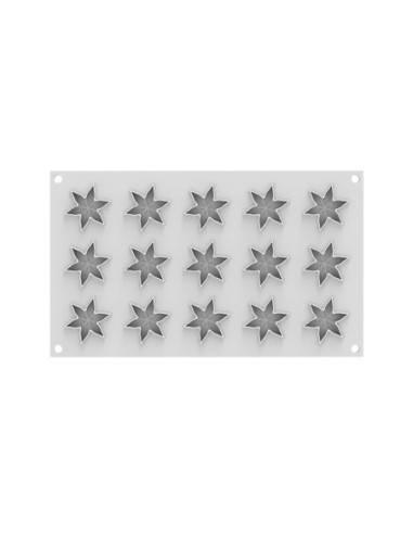 MOLDE COROLLE 4 D45xh6mm 15c-1