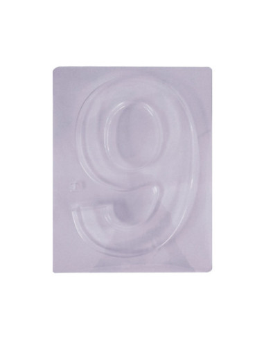 MOLDE PVC LOTE NÚMEROS VELAS GRANDES 25cm